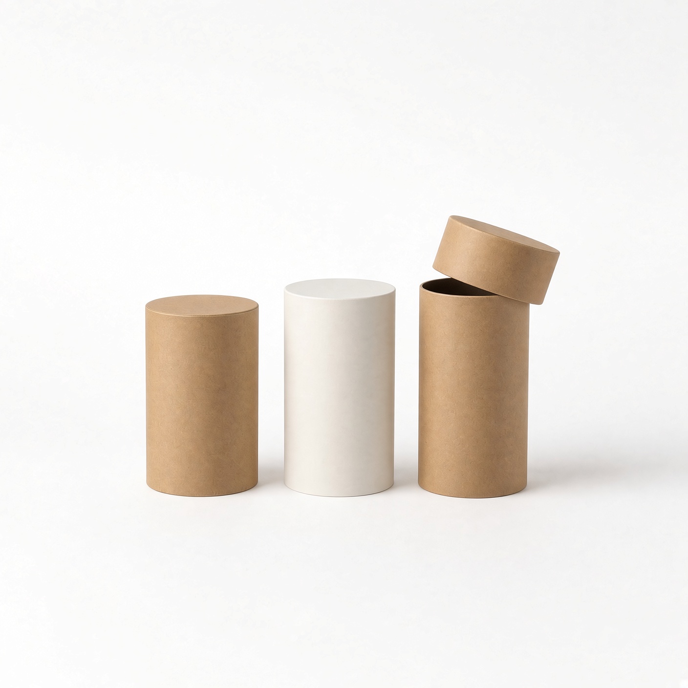 Plain paper tube boxes