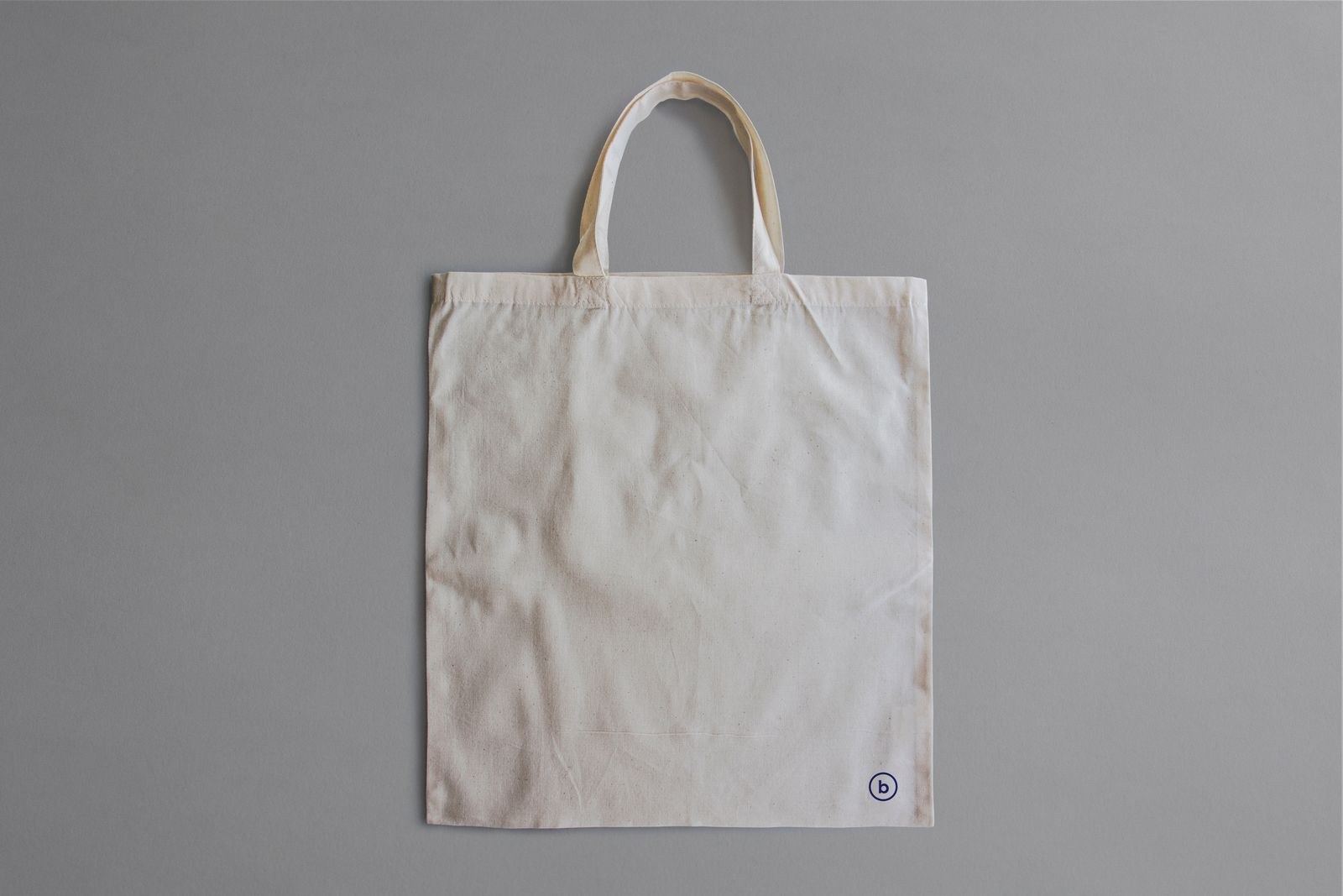 Cream cotton tote bag